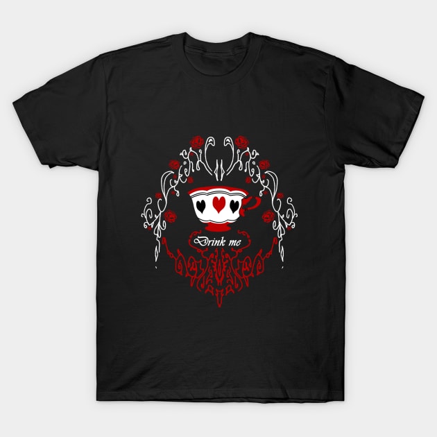 Drink me T-Shirt by FlyTee